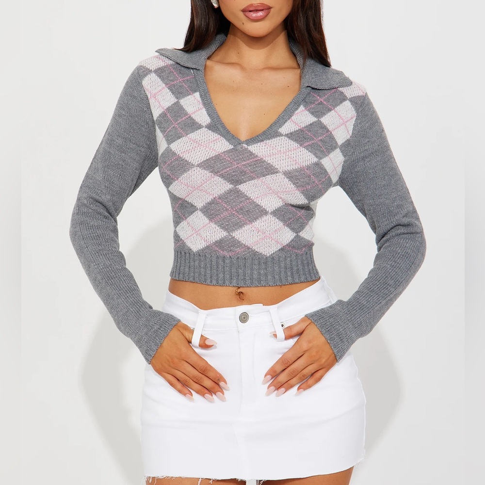 V-Neck Sweater from fashion nova